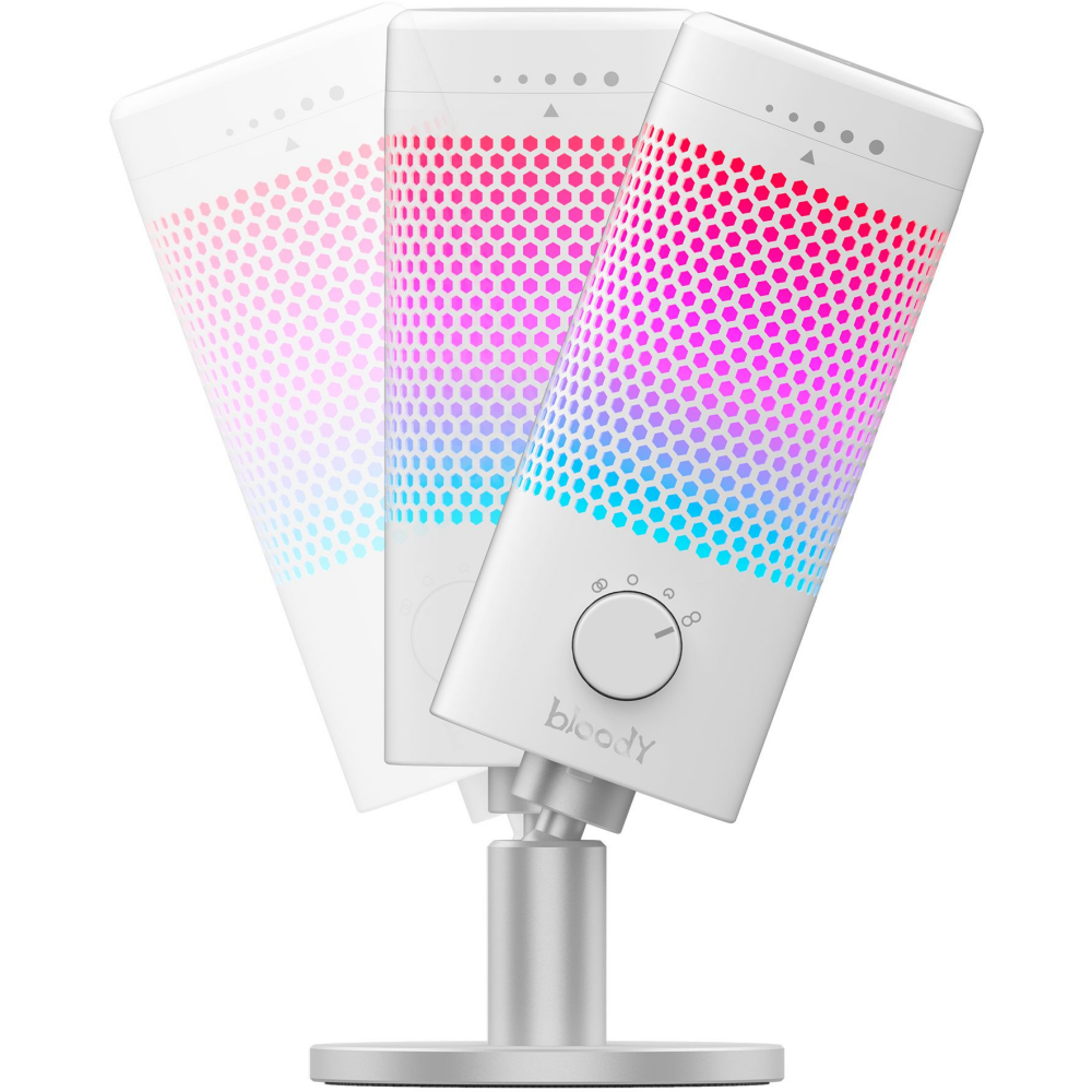 Микрофон Bloody GM50 Pro White - GM50 PRO WHITE - фото 5