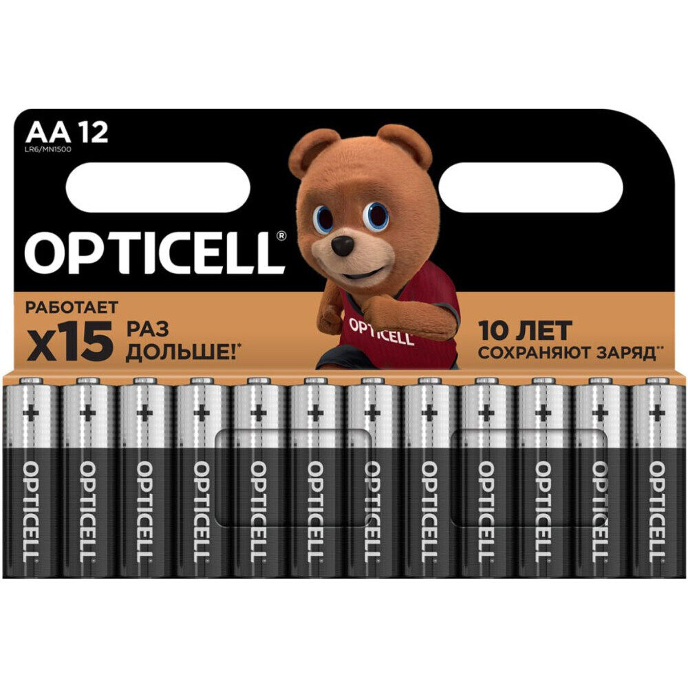Батарейка Opticell Basic (AA, 12 шт.)