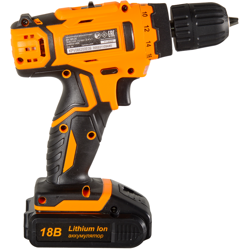 Дрель Вихрь ДА-18Л-2К/Б - 72/14/22 - фото 3
