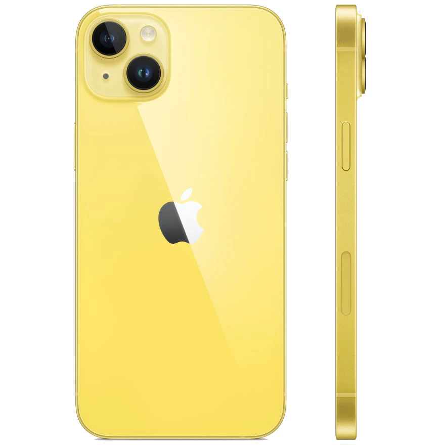 Смартфон Apple iPhone 14 Plus 128Gb Yellow (MR593ZA/A) - фото 2