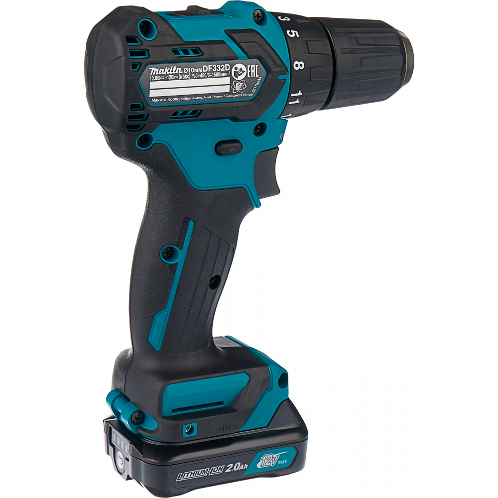 Дрель-шуруповёрт Makita DF332DWAE - фото 2