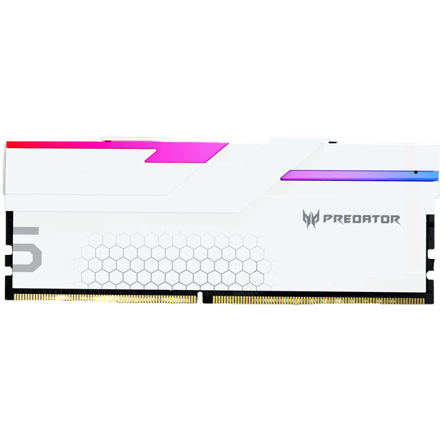 Оперативная память 32Gb DDR5 6400MHz Acer Predator Hermes RGB White (BL.9BWWR.390) (2x16Gb KIT) - фото 2