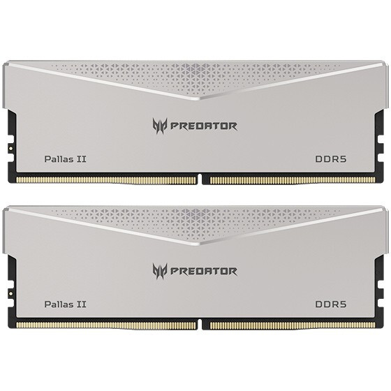 Оперативная память 32Gb DDR5 6400MHz Acer Predator Pallas II Silver (BL.9BWWR.375) (2x16Gb KIT)
