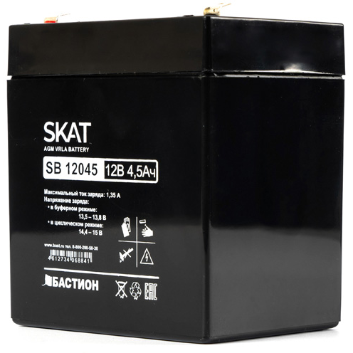 Аккумуляторная батарея Бастион SKAT SB 12045 - фото 3