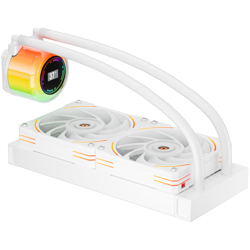 Система жидкостного охлаждения 1STPLAYER CC 240 White - CC-240-WH - фото 3
