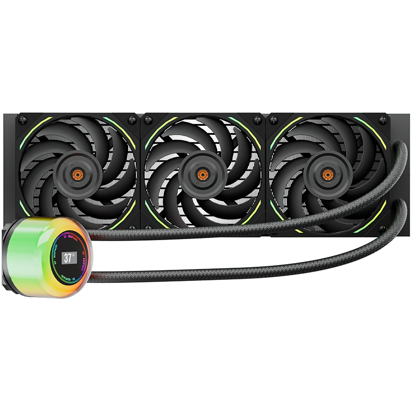 Система жидкостного охлаждения 1STPLAYER CC 360 Black