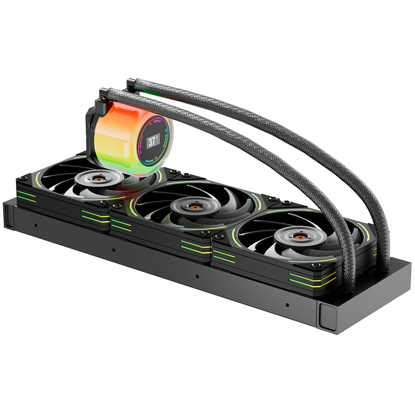 Система жидкостного охлаждения 1STPLAYER CC 360 Black - CC-360-BK - фото 2