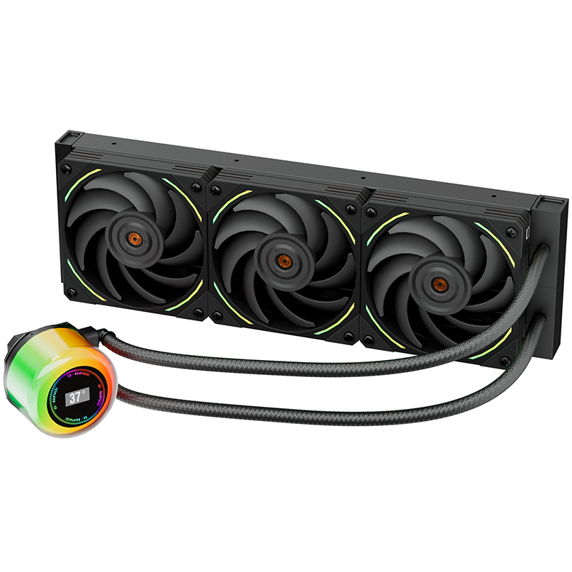 Система жидкостного охлаждения 1STPLAYER CC 360 Black - CC-360-BK - фото 4