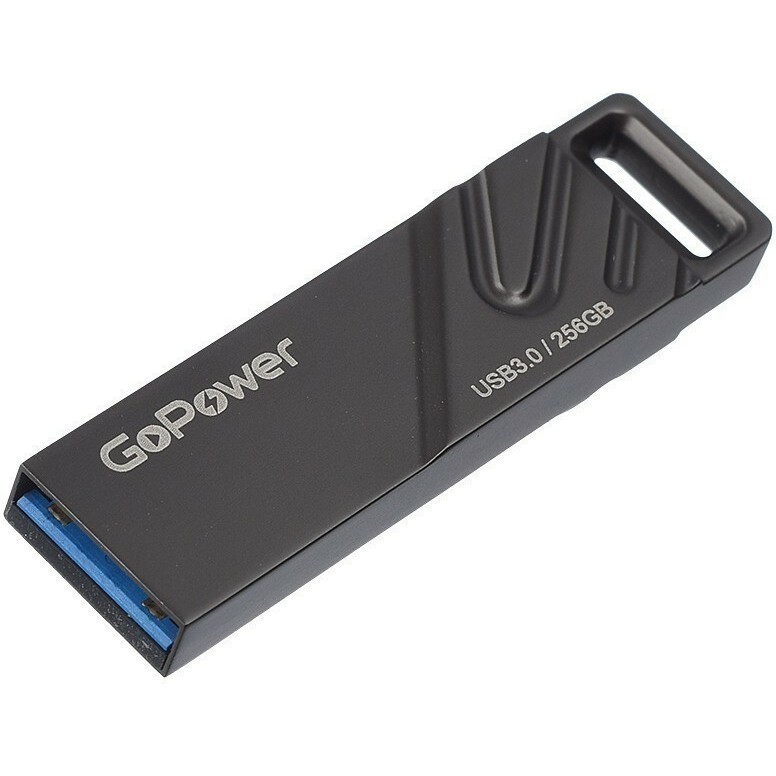 USB Flash накопитель 256Gb GoPower TITAN Black - 00-00027356