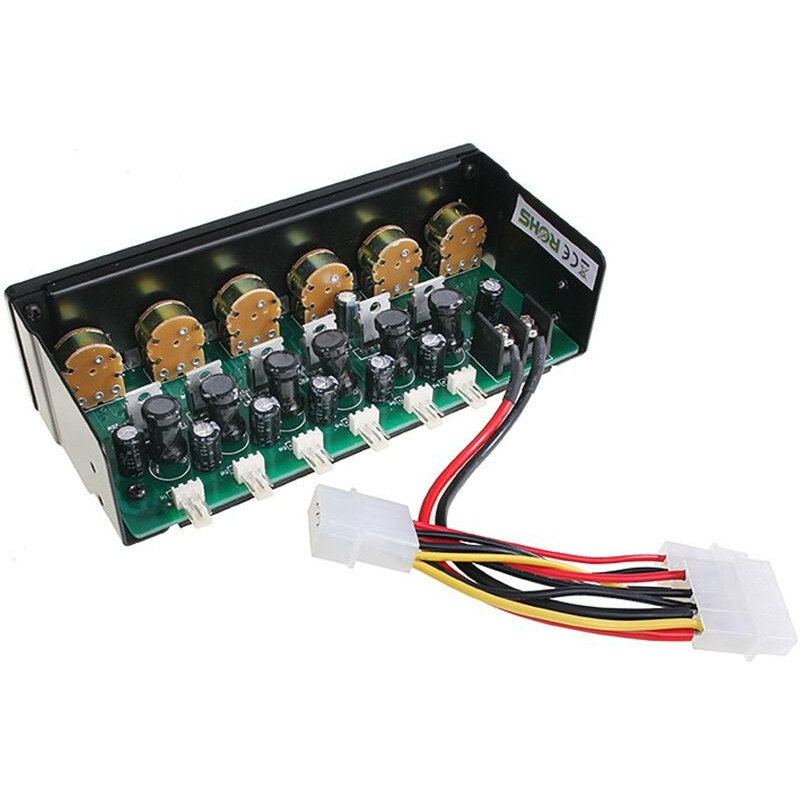 Контроллер вентиляторов Lamptron FC2 Black - LAMP-FC0022H - фото 5