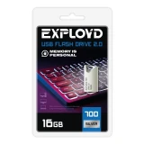 USB Flash накопитель 16Gb Exployd 700 Silver (EX-16GB-700-Silver)