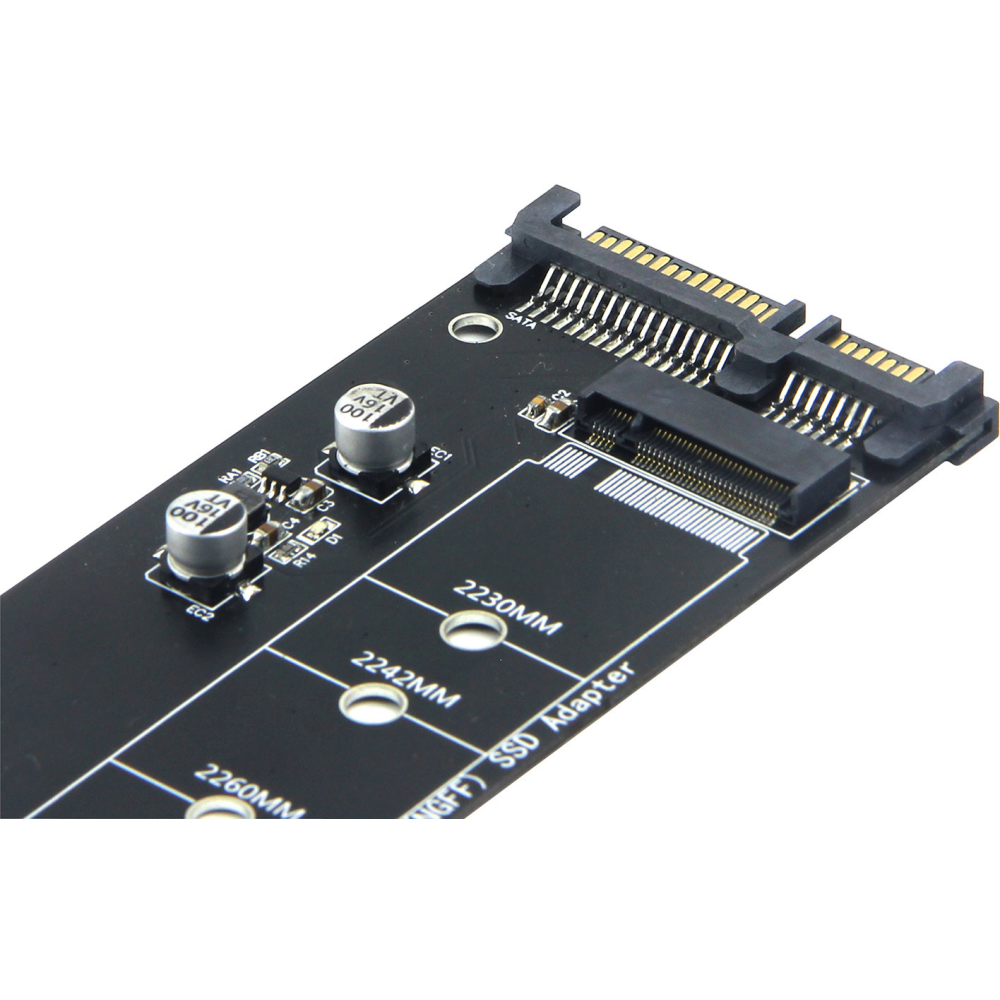 Переходник M.2 - SATA Cablexpert EE18-M2S3PCB-02