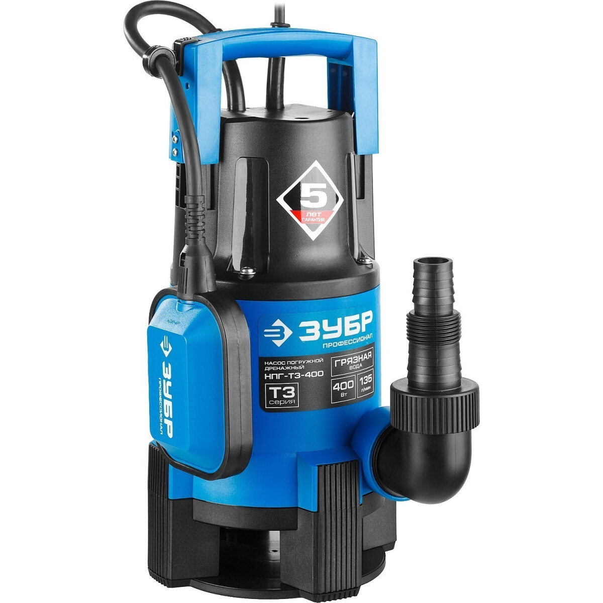 Насос ЗУБР НПГ-Т3-400 - фото 3