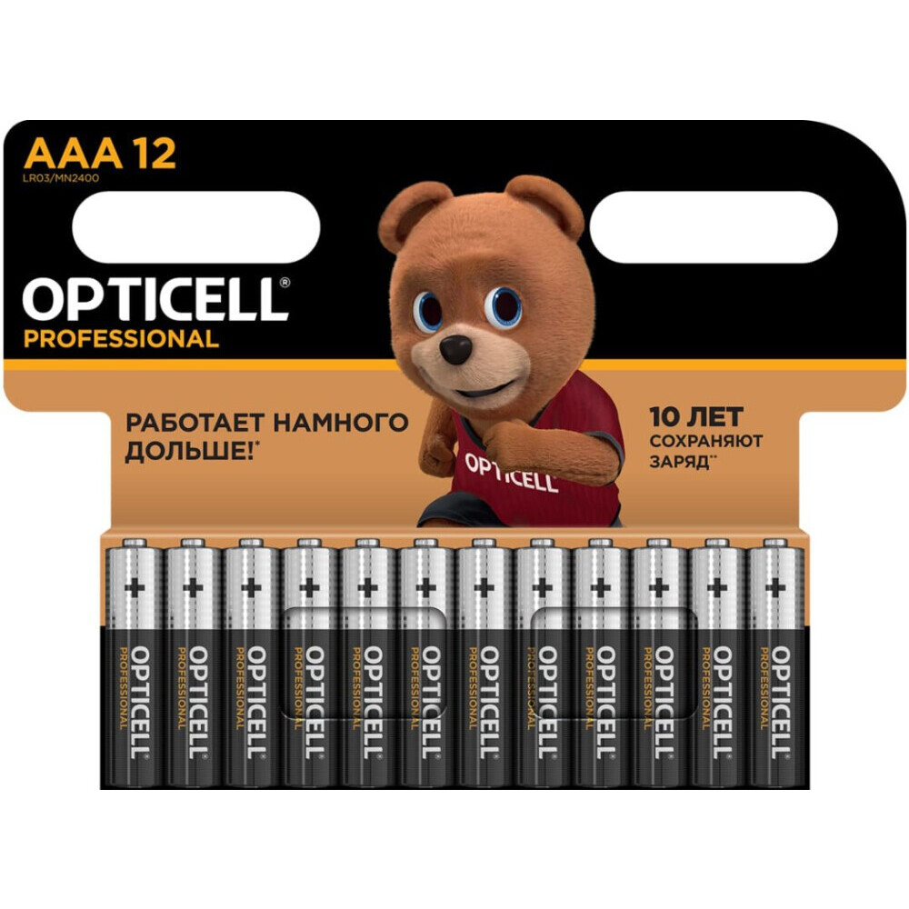 Батарейка Opticell Professional (AAA, 12 шт.)