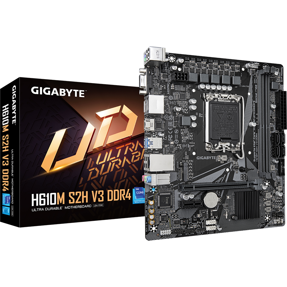 Материнская плата Gigabyte H610M S2H V3 DDR4 - фото 4