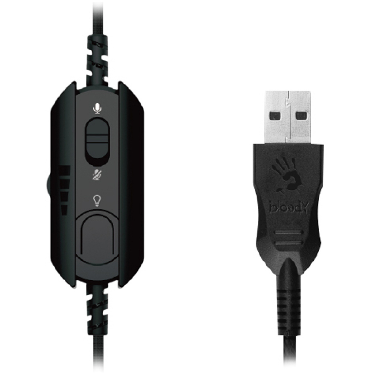 Гарнитура Bloody G573 Black - фото 4