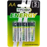 Батарейка Трофи Eco (AA, 4 шт.) (Б0017046)