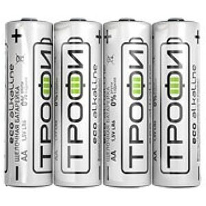 Батарейка Трофи Eco LR6-4S (AA, 4 шт.) - Б0017042