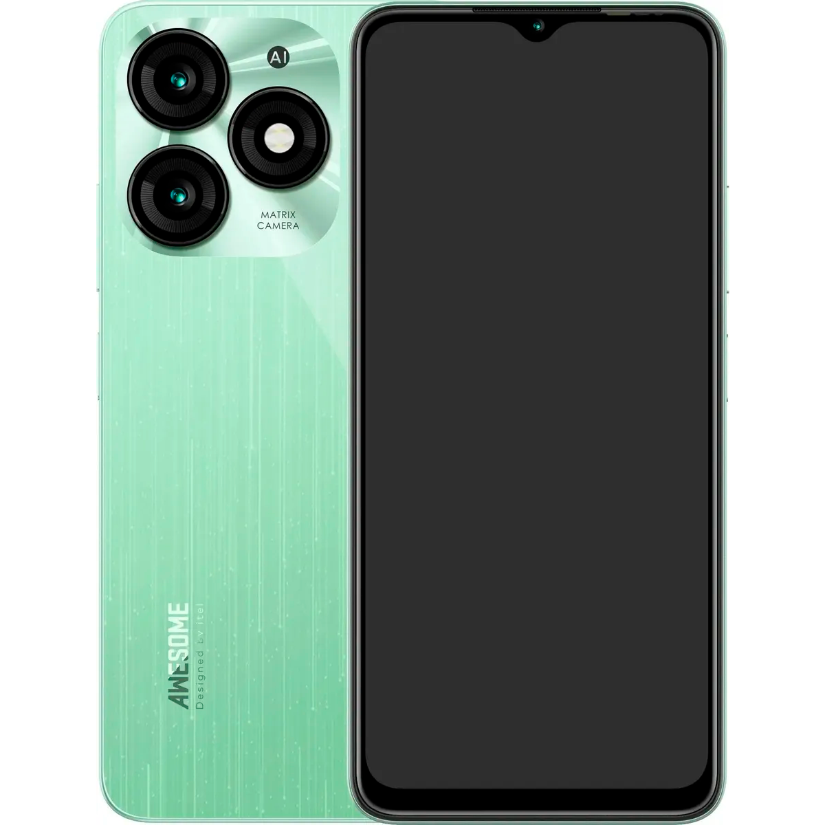 Смартфон itel A70 4/256Gb Green - 10048111
