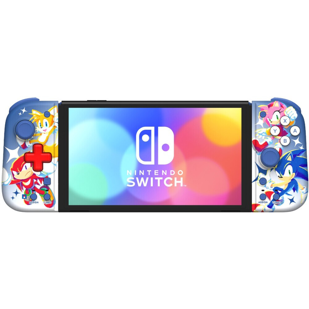 Контроллеры Hori Split Pad Compact Sonic для Nintendo Switch - NSW-465U