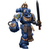 Фигурка JOYTOY Warhammer 40K Ultramarines Lieutenant with Power Fist (6973130377677)