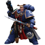 Фигурка JOYTOY Warhammer 40K Ultramarines Primaris Captain with Power Sword and Plasma Pistol (6973130376441)