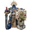 Фигурка JOYTOY Warhammer 40K Ultramarines Primaris Captain with Relic Shield and Power Sword - 6973130376465 - фото 3