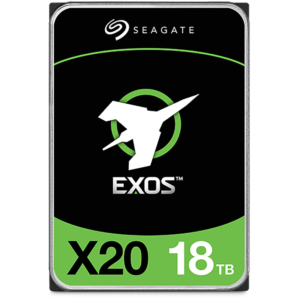 Жёсткий диск 18TB SATA-III Seagate Exos X20 (ST18000NM003D)