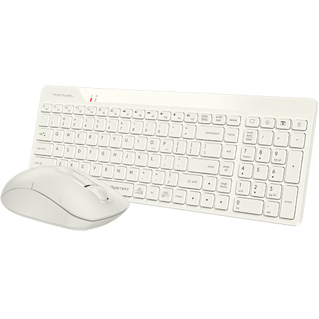 Клавиатура + мышь A4Tech Fstyler FG2300 Air Beige - FG2300 AIR BEIGE - фото 4