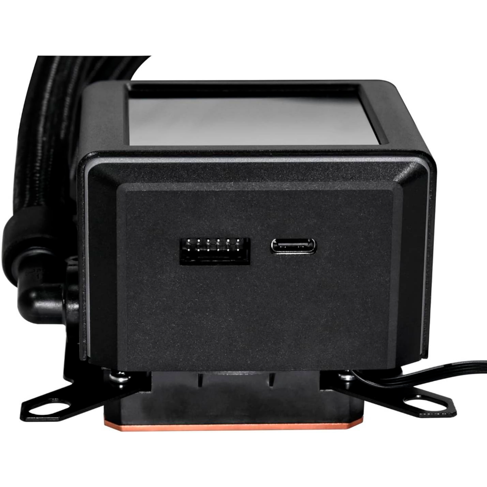Система жидкостного охлаждения Lian Li Galahad II LCD 280 Black - G89.GA2ALCD28B.00 - фото 3