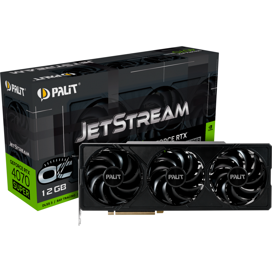 Видеокарта NVIDIA GeForce RTX 4070 Super Palit JetStream OC 12Gb (NED407ST19K9-1043J) - фото 8