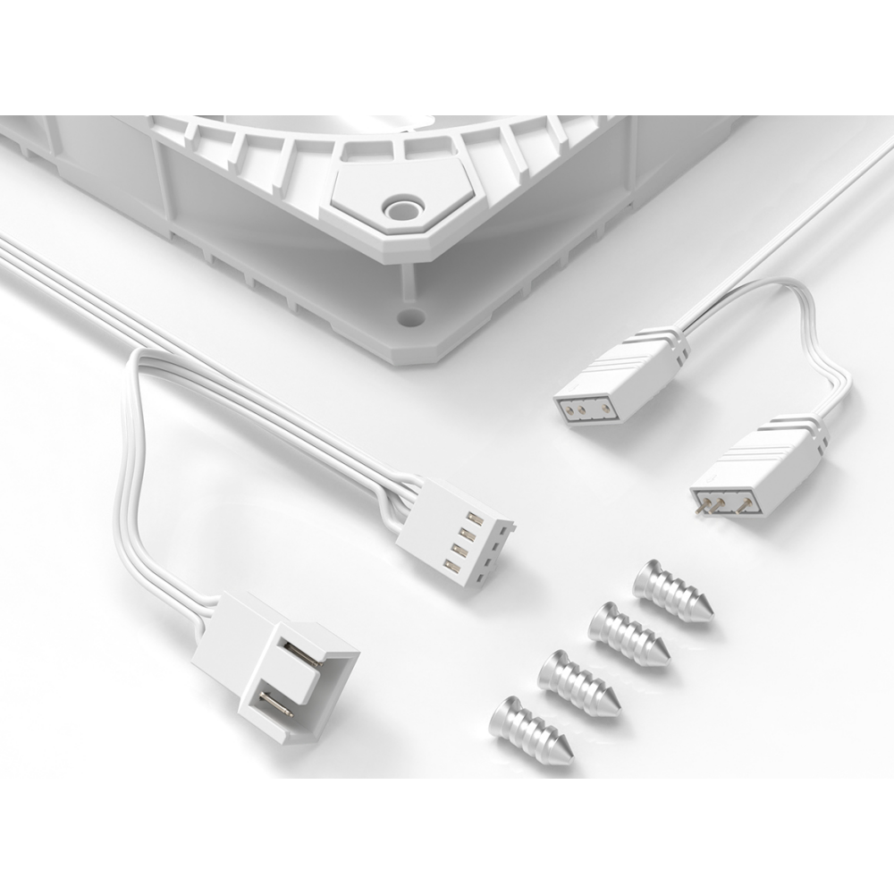 Вентилятор для корпуса ID-COOLING WF-14025-XT ARGB White - WF-14025-XT-ARGB-WHITE - фото 4