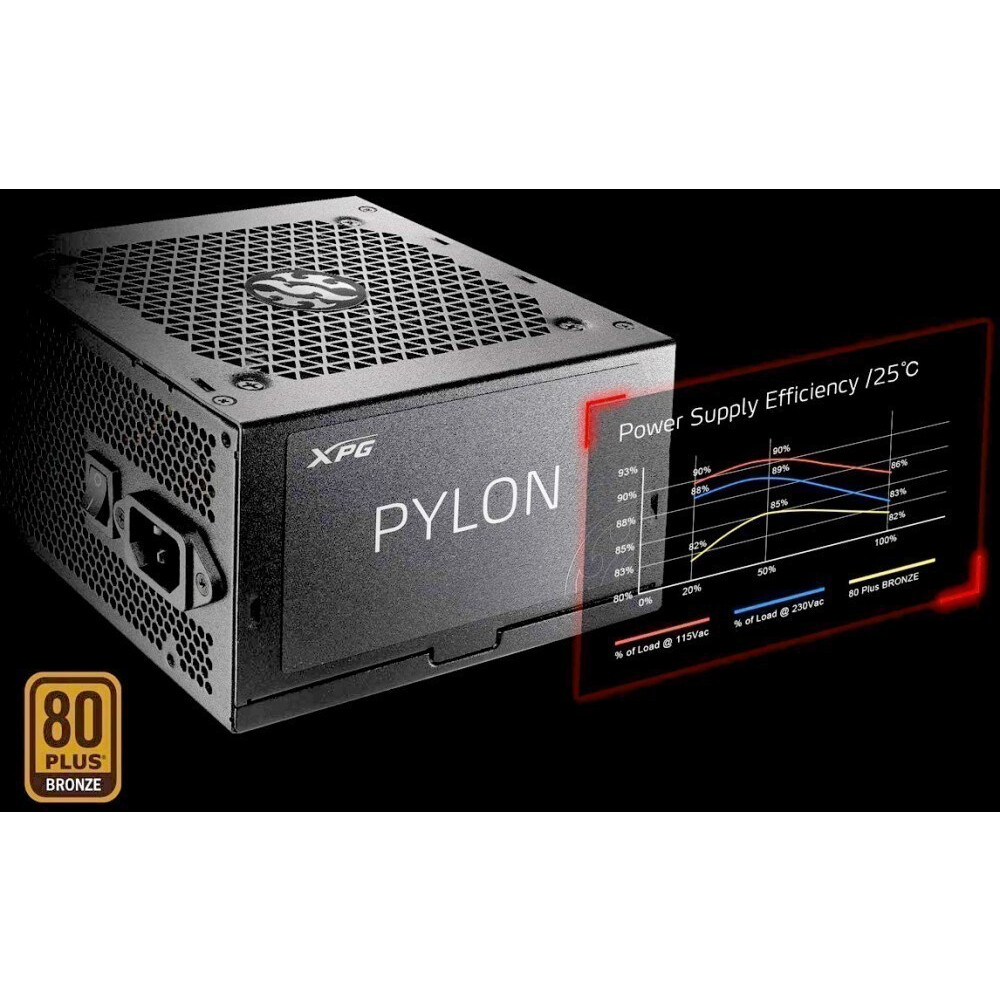 Блок питания 750W ADATA XPG PYLON - PYLON750B-BKCEU - фото 5