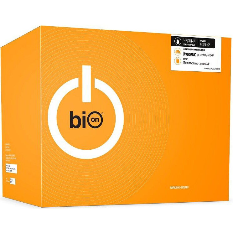 Картридж Bion TK-475 Black