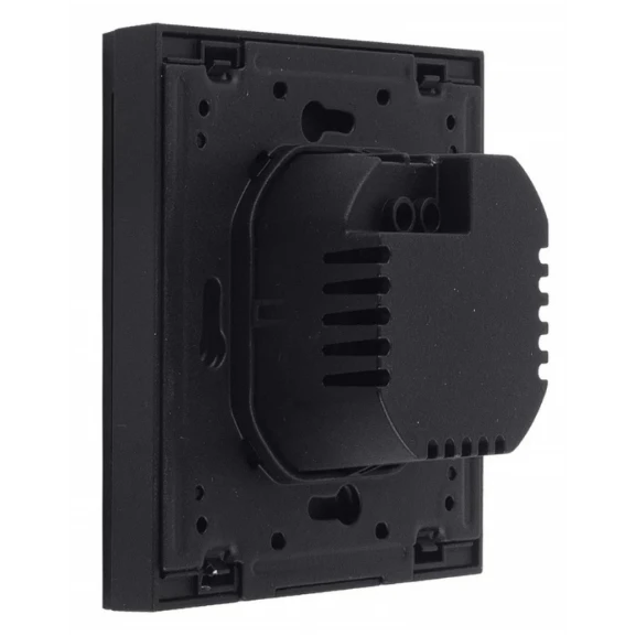 Умный выключатель Aqara Smart Wall Switch H1 Black (No Neutral, Single Rocker) - WS-EUK01BL - фото 2
