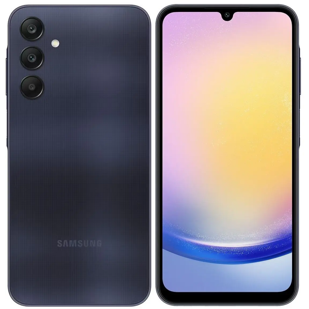Смартфон Samsung Galaxy A25 6/128Gb Black (SM-A256EZKHCAU)