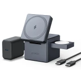 Беспроводное зарядное устройство Anker 3-IN-1 Cube (Y1811G11)