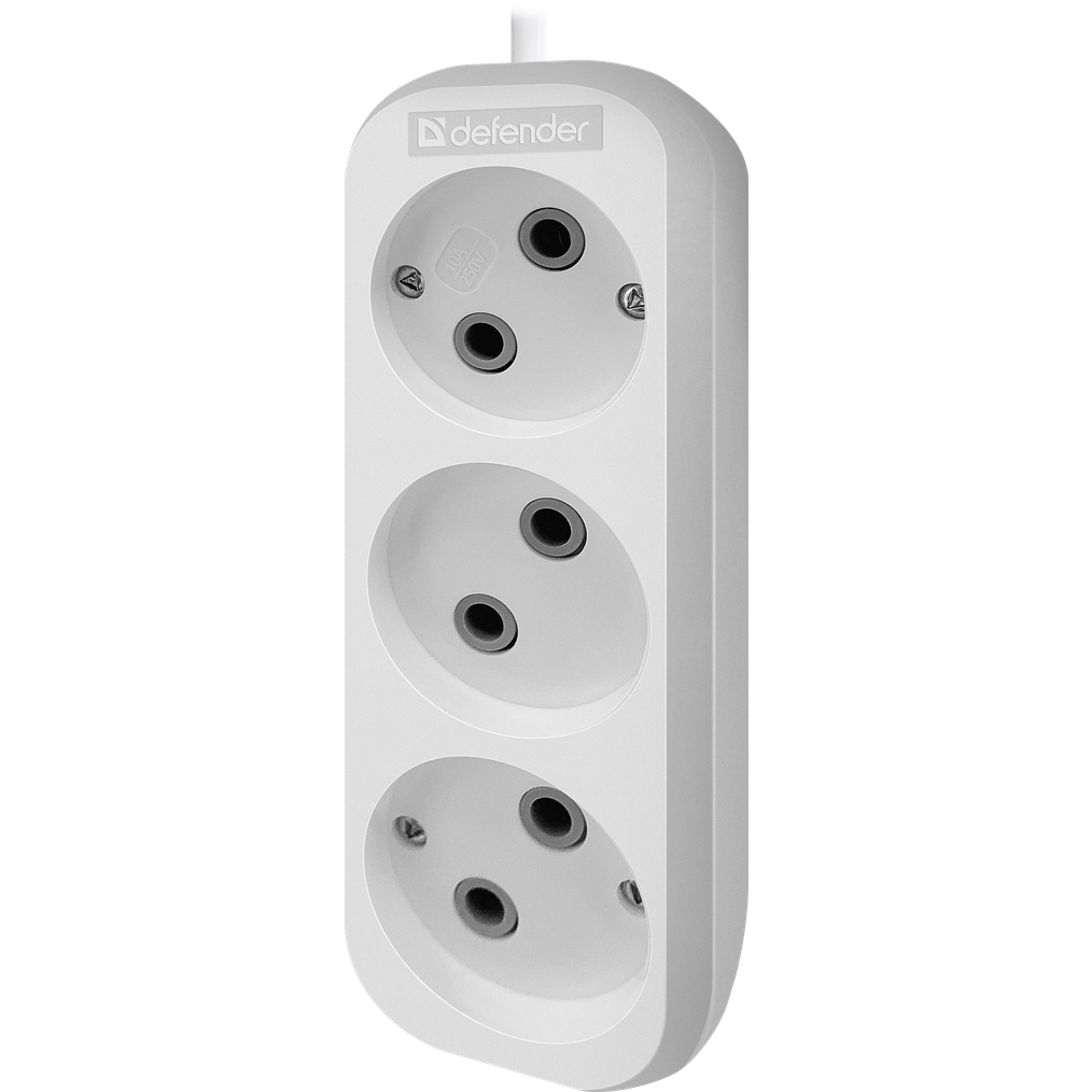 Сетевой удлинитель Defender B230, 10м - 99274 - фото 2