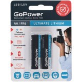 Батарейка GoPower (AA, 2 шт.) (00-00026733)