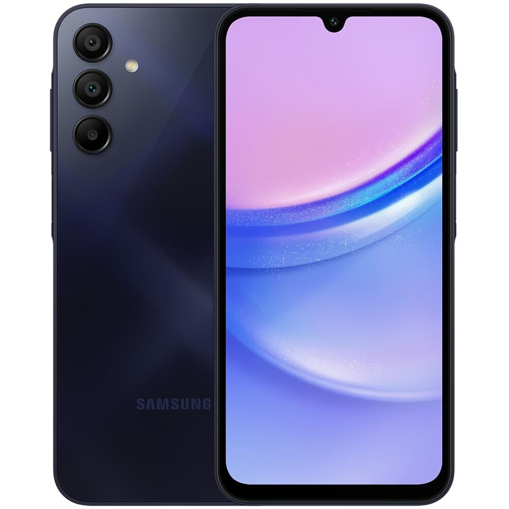 Смартфон Samsung Galaxy A15 8/256Gb Dark Blue (SM-A155FZKICAU)