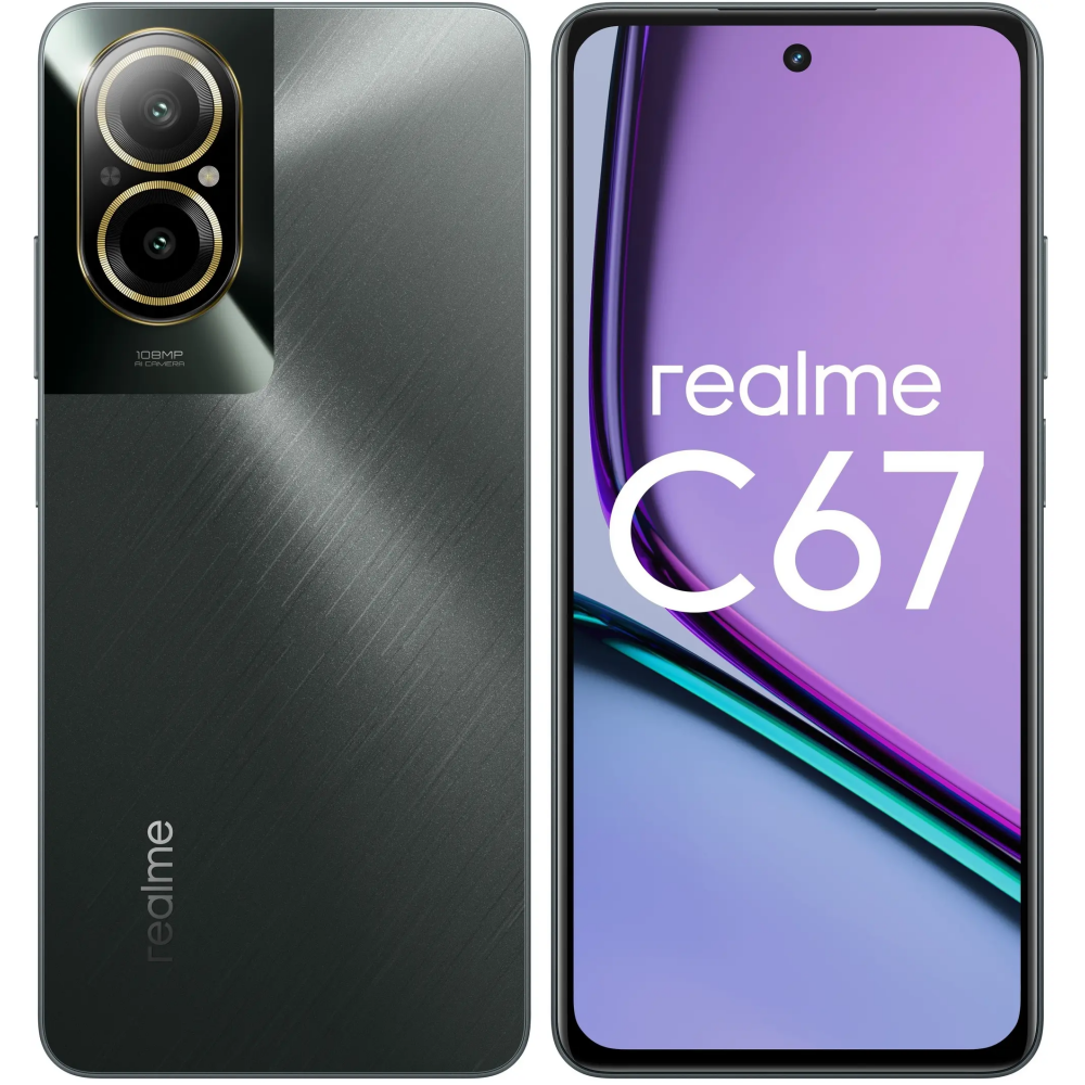 Смартфон Realme C67 8/256Gb Black - 631011000908