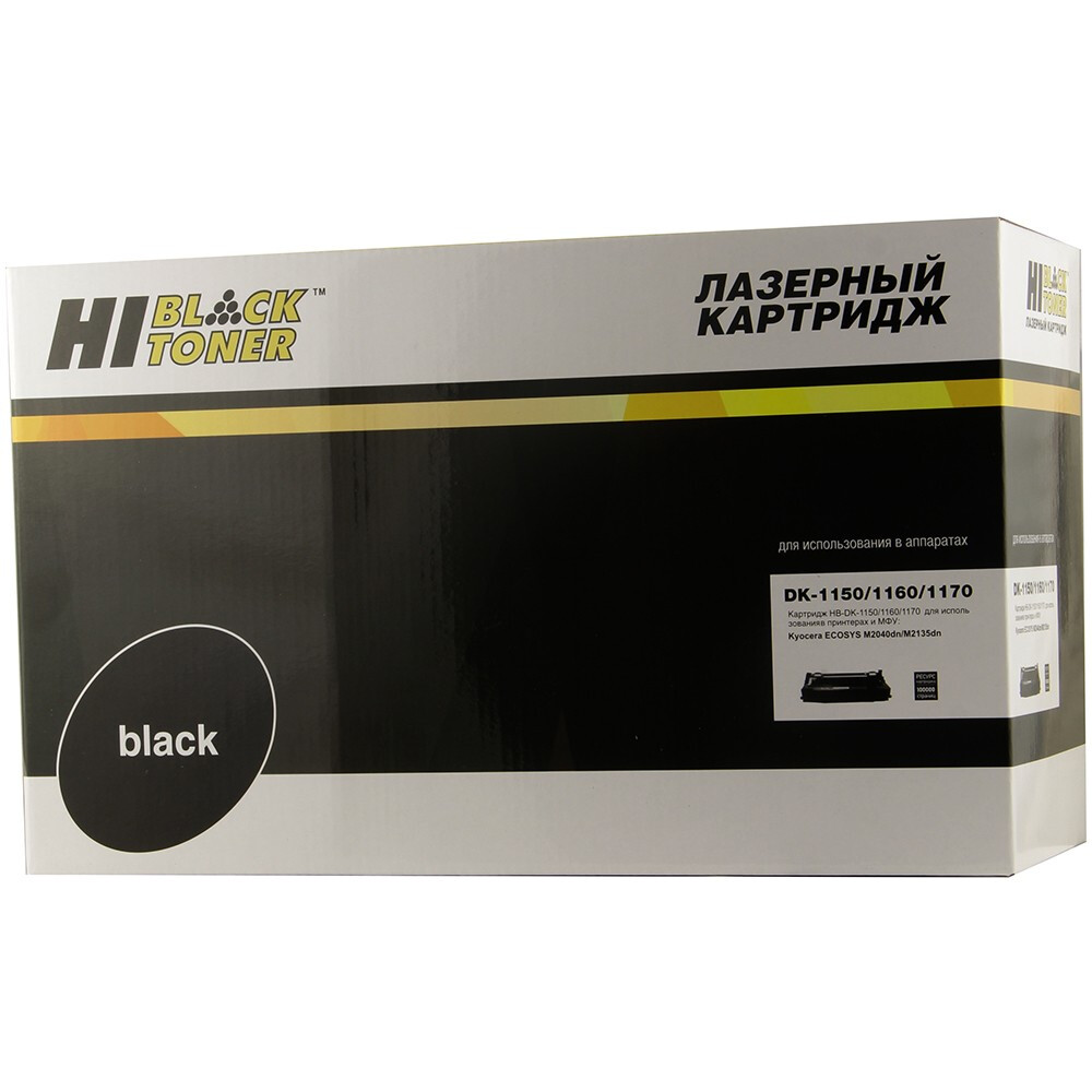 Фотобарабан Hi-Black DK-1150/1160/1170 Black