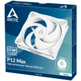 Вентилятор для корпуса Arctic Cooling P12 Max White (ACFAN00293A)