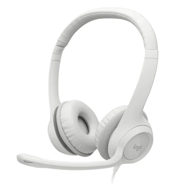 Гарнитура Logitech Stereo Headset H390 White (981-001286/1288) - 981-001286/981-001288