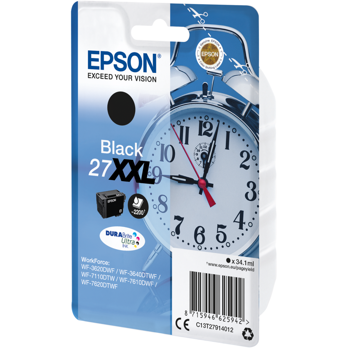 Картридж Epson C13T27914012 Black