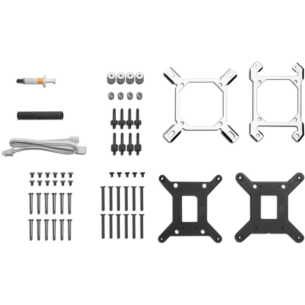 Система жидкостного охлаждения EKWB EK-Nucleus AIO CR360 Lux D-RGB - White - 3831109897850 - фото 4