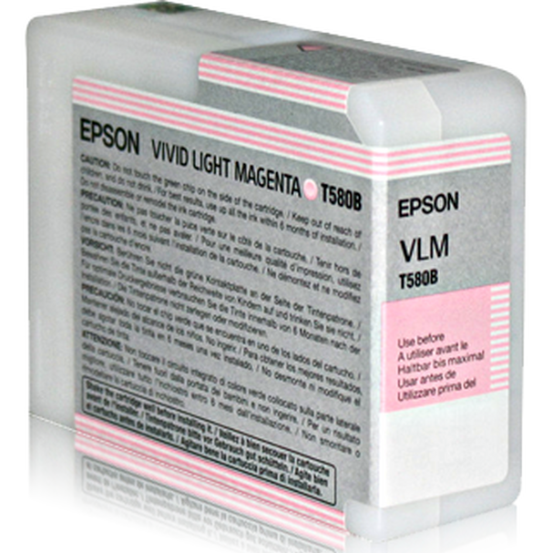Картридж Epson C13T580B00 Vivid Light Magenta