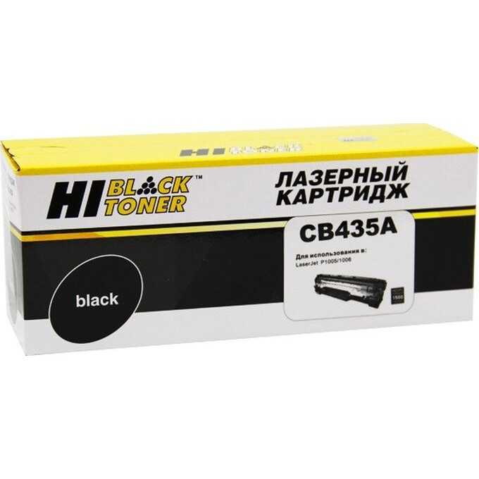 Картридж Hi-Black CB435A Black