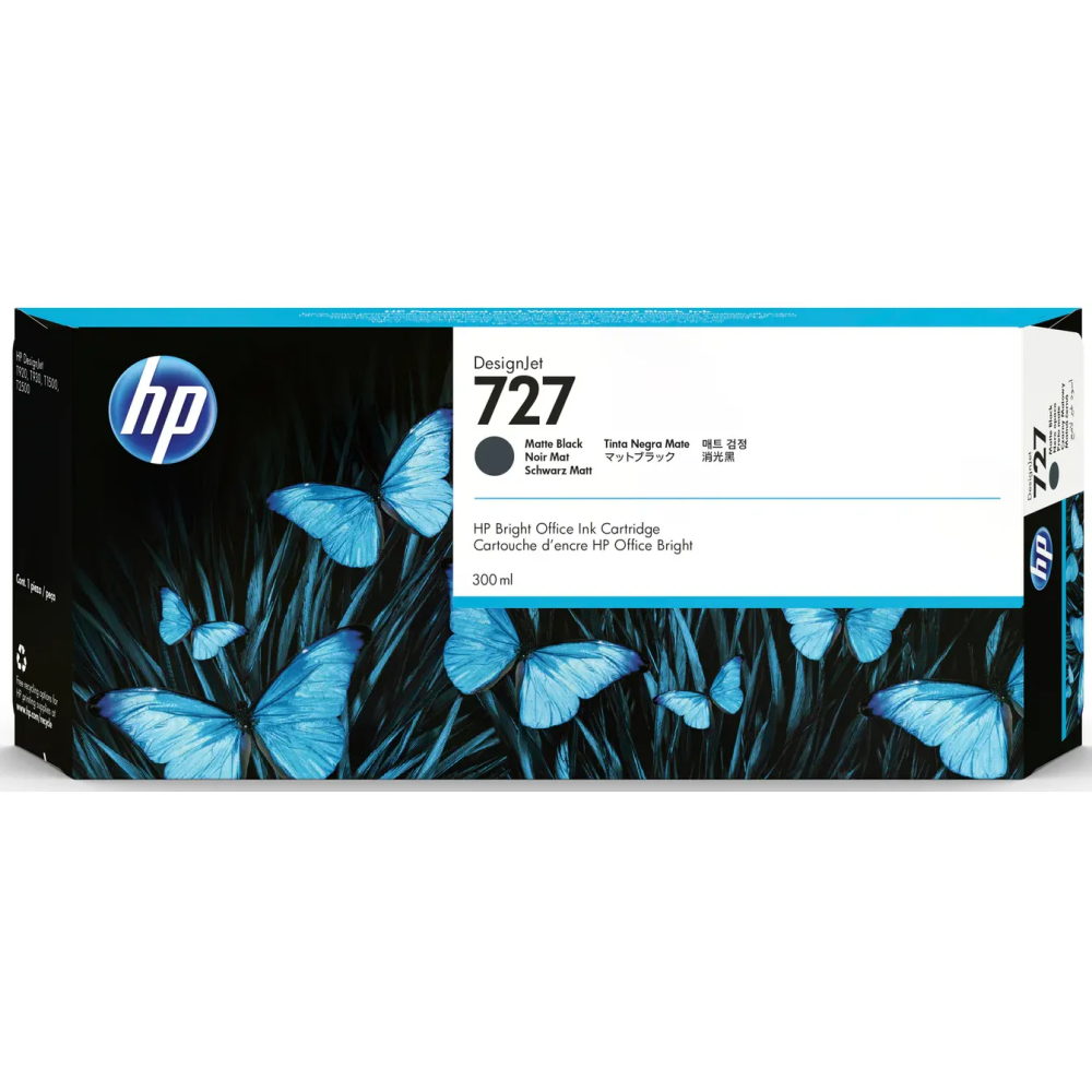 Картридж HP C1Q12A (№727) Matte Black