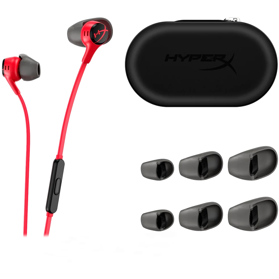 Гарнитура HyperX Cloud Earbuds II Gaming Red (705L8AA) - фото 4